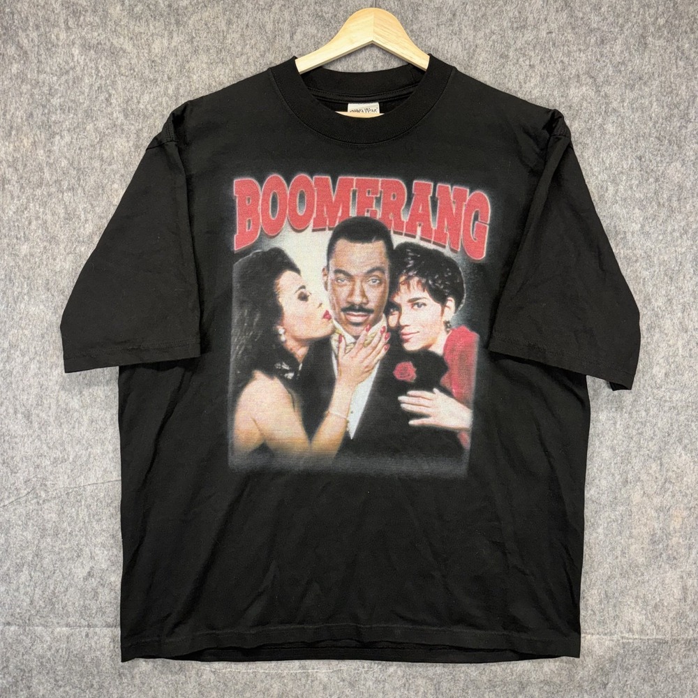 Boomerang Movie Promo T-Shirt Men's XL Shaka Wear Eddie Murphy Halle Berry